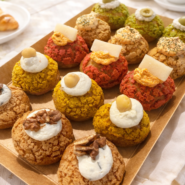 Bouchées salées apéritives